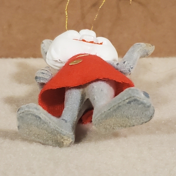 Vintage Flocked Honey Bunny Ornament - Picture 13 of 16